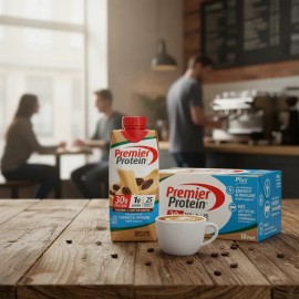 Poca Azúcar Premier Protein Cafe Latte 72envases                                                                                                      
