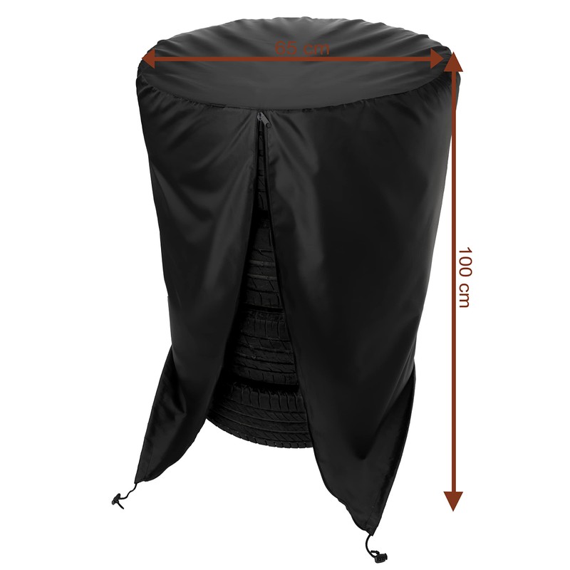 Ferocity Tyre Cover, Water Resistant Car Tyre Bag with Zip
