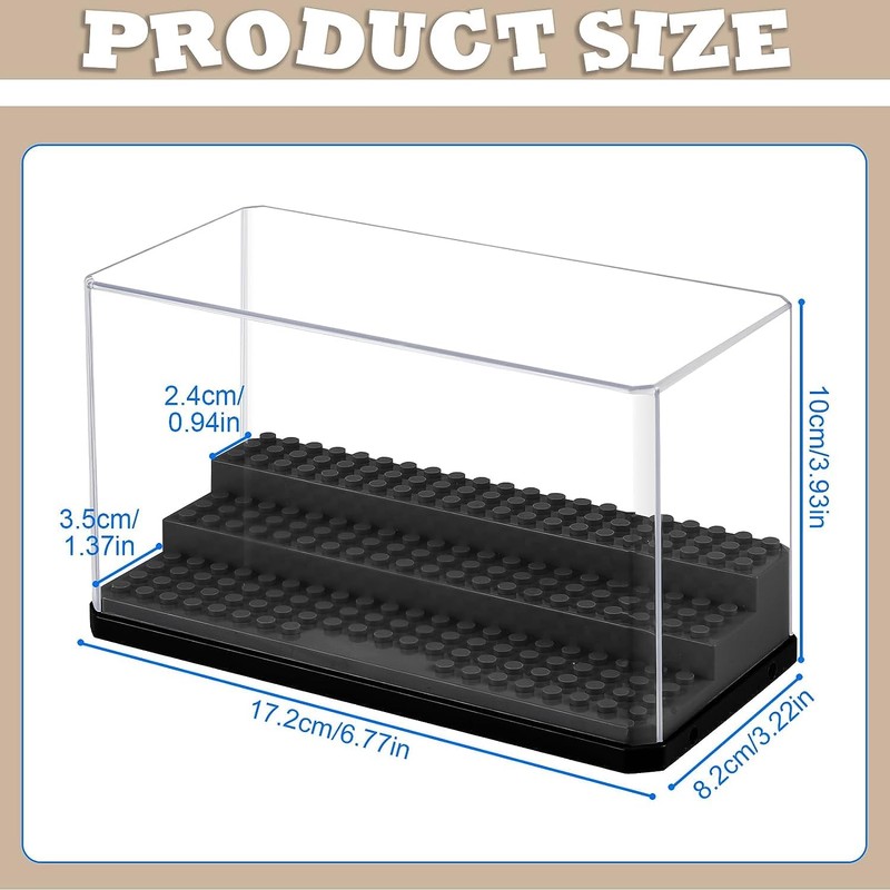 Comius Sharp Figures Display Case, Acrylic Building Kit Display Case