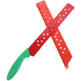 Multifunctional Watermelon Knife Extended Watermelon Cutter Slicer with Stainless Steel Melon Knife Cheese Cutting Tool for Kitchen