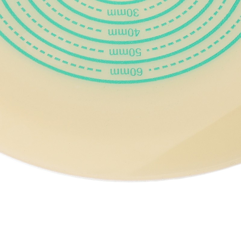 5pcs Ostomy Bag Barrier Clear Scale Cuttable Self Adhesive Hydrocolloid