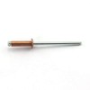 HJ Garden 25pcs 1/8 x 1/2 Inch (3.2x12mm) Red Copper
