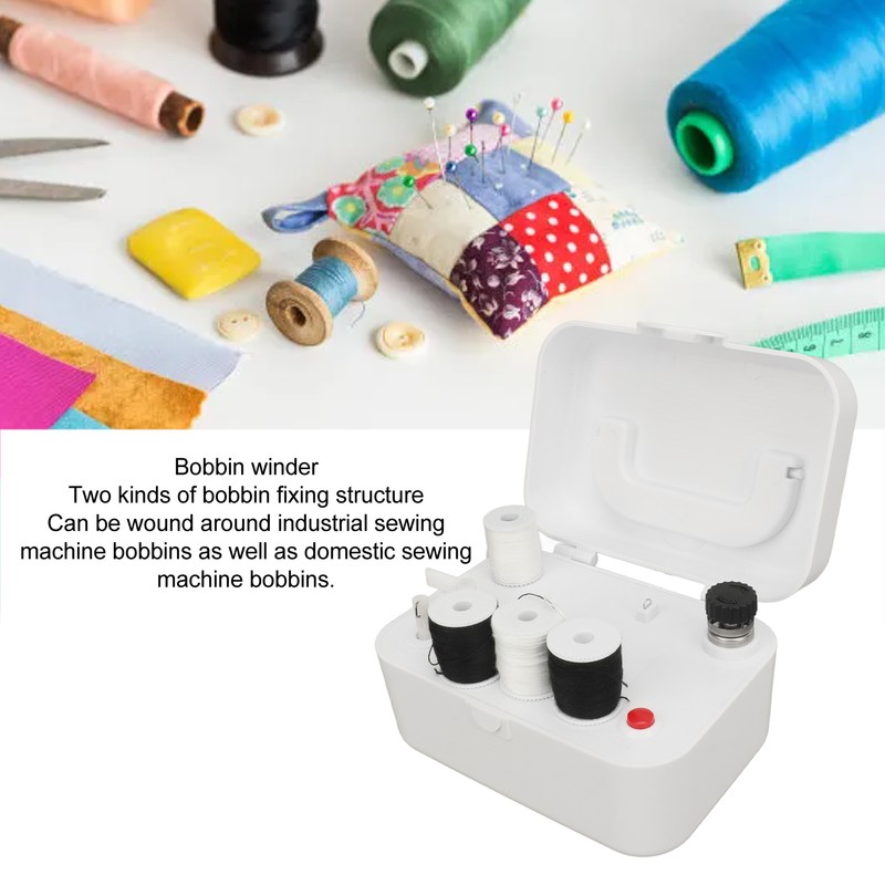 Portable Automatic Bobbin Winder Machine Compact Electrical Bobbin Winder with