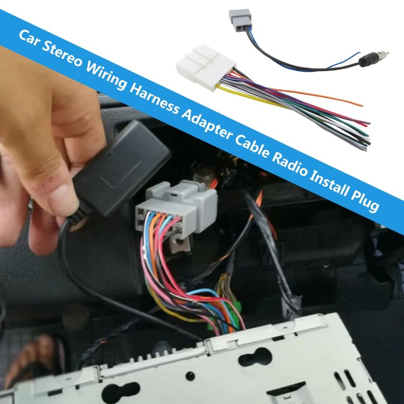 Car Stereo Wiring Harness Adapter Cable for 2009-2013 370Z by