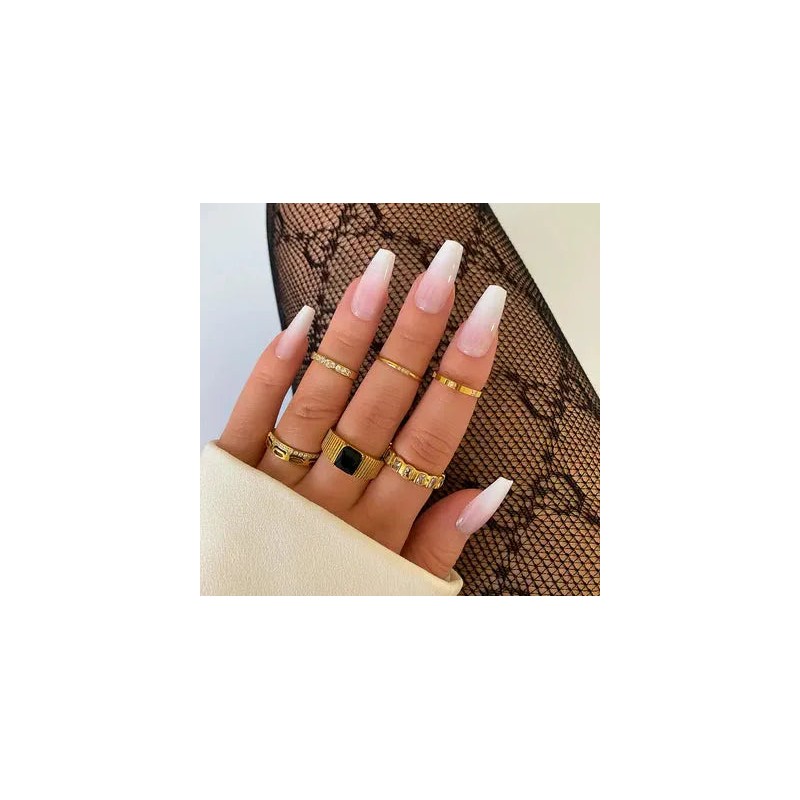 Kiara Sky xPress Pro Press-on Nails Pink Ombre