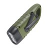 LED Portable Flashlight Multifunction Solar Charging Manual Power Generation Torch