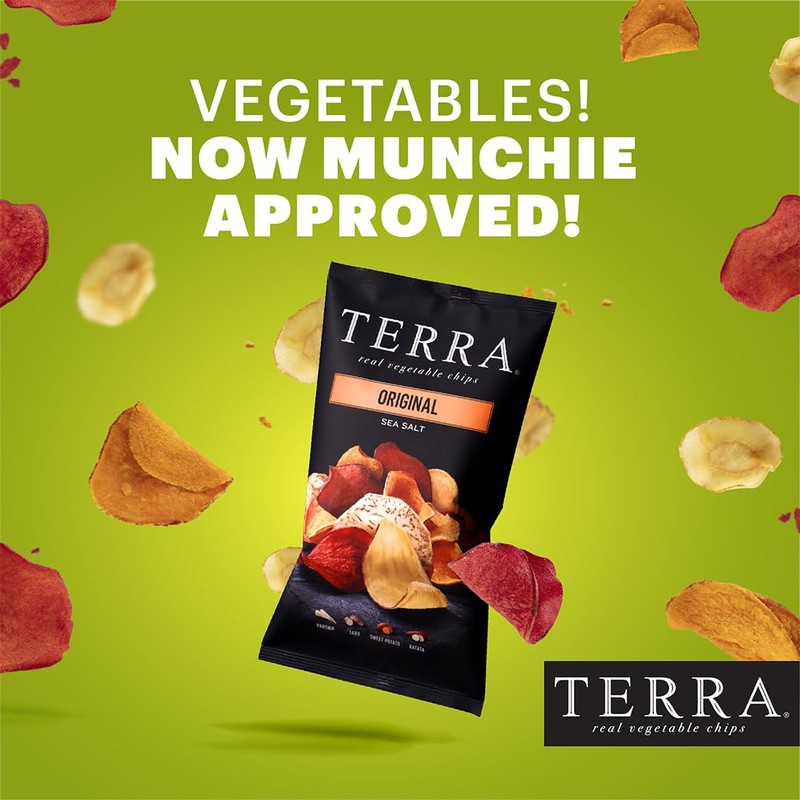 Terra Original Sea Salt Real Vegetable Chips 1.5 oz (Pack