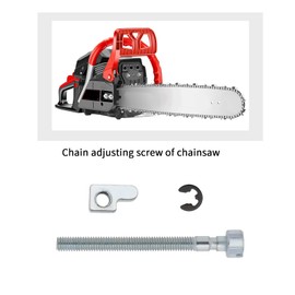 Create idea 2 Sets Chain Adjuster Tensioner Screws Replacement 530016110 530038593 Compatible with McCulloch MacCat 335 435 Compatible with Husqvarna 36 41 136 Metal