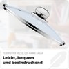 Kadax Glass Lid with Steel Handle, Heat-Resistant Lid for Pot,