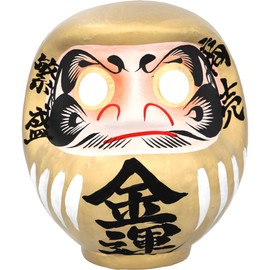 [Shrine Prayed] Money Luck Takasaki Daruma Prosperous Business No. 3 Height Approximately 5.9 inches (15 cm) Height Increases Money Luck Money Luck Savings Good Luck Fulfillment Figurine Goods Object