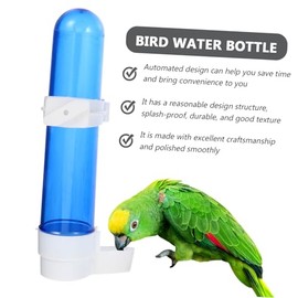8 Piezas Bebedor de Aves Loro Bebiendo Fuente de Agua para pájaros bebederos para pajaros Bebedero para Aves Jaula de pájaros comederos para pájaros alimentador automatico de Aves