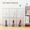 ZLLZUU Purse Organizer for Closet, 5 Pack Clear Acrylic Display