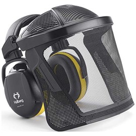 Hellberg Safety 44202-001 Secure 2 Ear and Face Protection Combo Nylon Mesh Face Protection