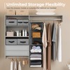 GRANNY SAYS Hanging Closet Organizer 6 Shelves, Closet Organizers and