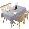 Rustic More Patterns Water Resistant PVC Tablecloth Rectangle Oil-proof Table