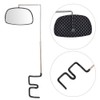 Bike Rearview Mirror Adjustable Angle Cycling Eyeglass Crystal Clear View