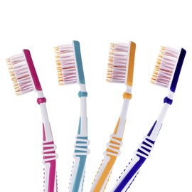 Dr.BEST Zwischenzahn Zahnbürste, Mittel (1 Stück), für eine gründliche Reinigung der Zahnzwischenräume