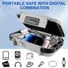 Flintronic Portable Safe Box with Code, Combination Security Case Lock