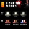 Fymblin Running Lights for Runners, Clip on Flashlight, Rechargeable LED