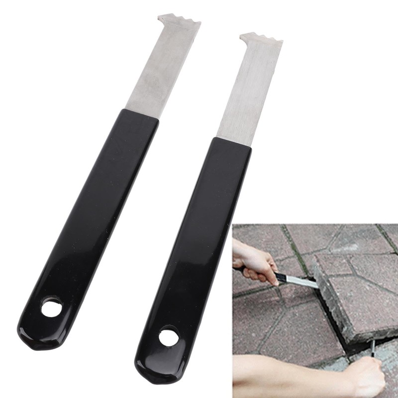 Paver Puller, 2Pcs Paver Removal Tool with Joint Scraper Micro