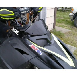 213 Parts Low Gloss Black Windshield Fits Ski-Doo Rev ~ 213 Parts