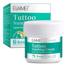 Pomada Antes Tatuaje Anestesico Natural Microblading Tattoo