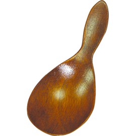 Alphax 908449 Tea Spoon, Wood Grain 3.9 x 1.6 inches (10 x 4 cm), Hisago Tea Spoon,