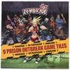 CMON Zombicide Season 2: Prison Outbreak 9 Double-Sided Game Tiles