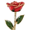 24k Gold Rose - Real Rose Dipped in Gold (Bright