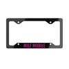 Milf Mobile License Plate Frame Funny License Plate Holder Novelty