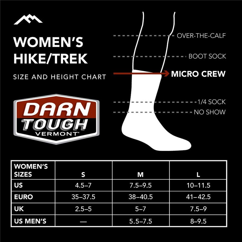 Darn Tough Women's Micro Crew Lite Cushion Socks