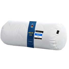 LILENO HOME Bolster 15 x 40 cm [Set of 1] – Quilted Neck Cushion 15 x 40 cm – Suitable for Allergy Sufferers – Polyester Cushion Roll as Couch Cushion, Sofa Cushion or Cocktail Pillow