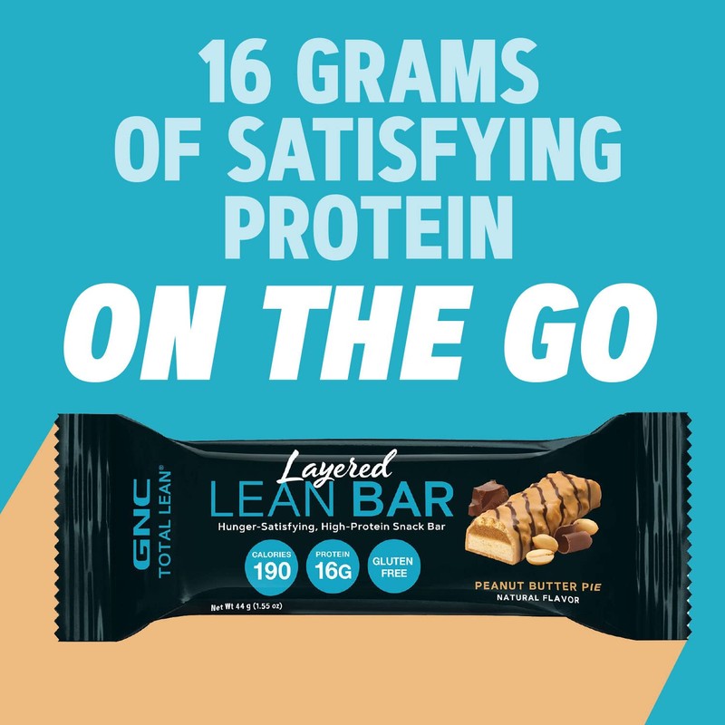 GNC Total Lean Layered Lean Bar - Cookie Dough (9
