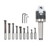 waltyotur 2 Inch Boring Head MT3 Bar Tool Set for