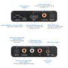 Daiilg Audio Extractor 192KHz Converter ARC Audio Extractor Support Digital
