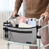 ZHCHG Walker Basket for Seniors, Walker Accessories, Folding Walker Bag