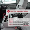 NicetoCar Center Console Organizer Compatible with 2020-2023 Chevy Silverado/Sierra 1500/2500
