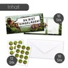 younikat Invitation Cards Children's Birthday Dino I 10 x with