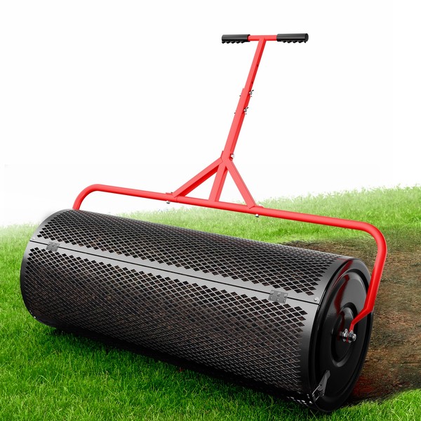 Sturdon Compost Peat Moss Spreader for Lawn, 36 Inch Compost