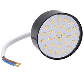 Lumare 4W LED Recessed Spotlight - Slim Line Indoor Ceiling Spots Light - Dimmable, IP44 Rated for Bathroom - Energy-Efficient 400 Lumen Warm White - Easy Installation, Long-Lasting LED - 5Lx5Wx6H cm