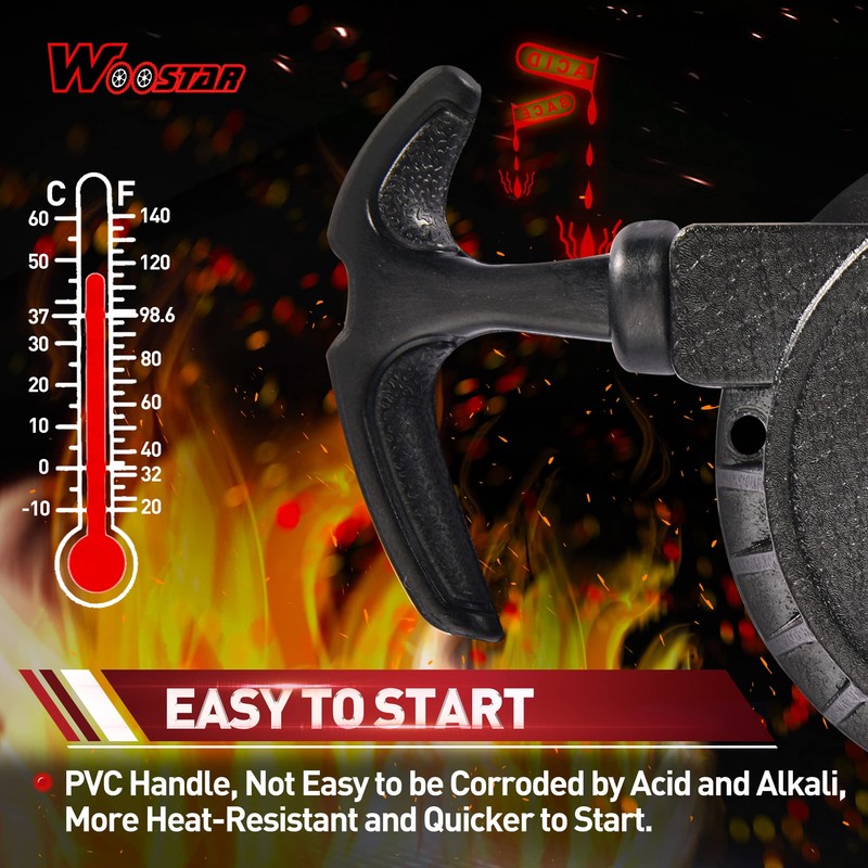 WOOSTAR Recoil Pull Starter Replacement for 40-6 2 Stroke 47cc