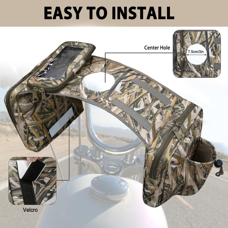 MYDAYS ATV Saddle Bag,Cargo Tank Storage Luggage for ATV UTV