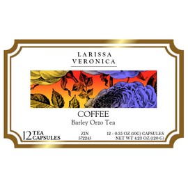 Coffee Barley Orzo Tea (Single Serve K-Cup Pods) (12 pods, ZIN: 572245)