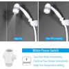 High Pressure RV Shower Head with Hose and On Off