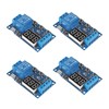 Juzitao 4pcs DC 6-30V Timer Relay Programmable Delay Relay Module
