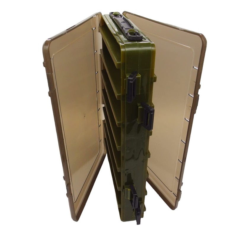 momolures - Reversible Lure case tackle box for Bass Pike