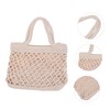 Outanaya Hand-crocheted Bag for Girls Capacity Woven Storage Purse Chic