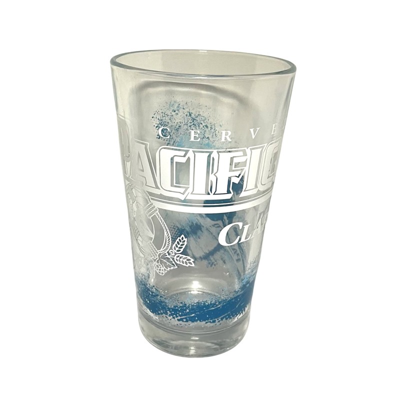 Pacifico Clara Cerveza Beer Pint Glasses | Set of Two