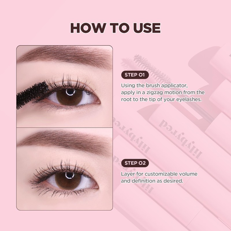 lilybyred Am9 to Pm9 Survival Colorcara | Korean Color Mascara
