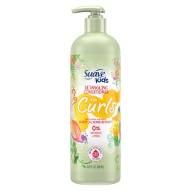Suave Kids Naturals Curl Conditioner, Sweet Almond & Honey, 16.5 oz